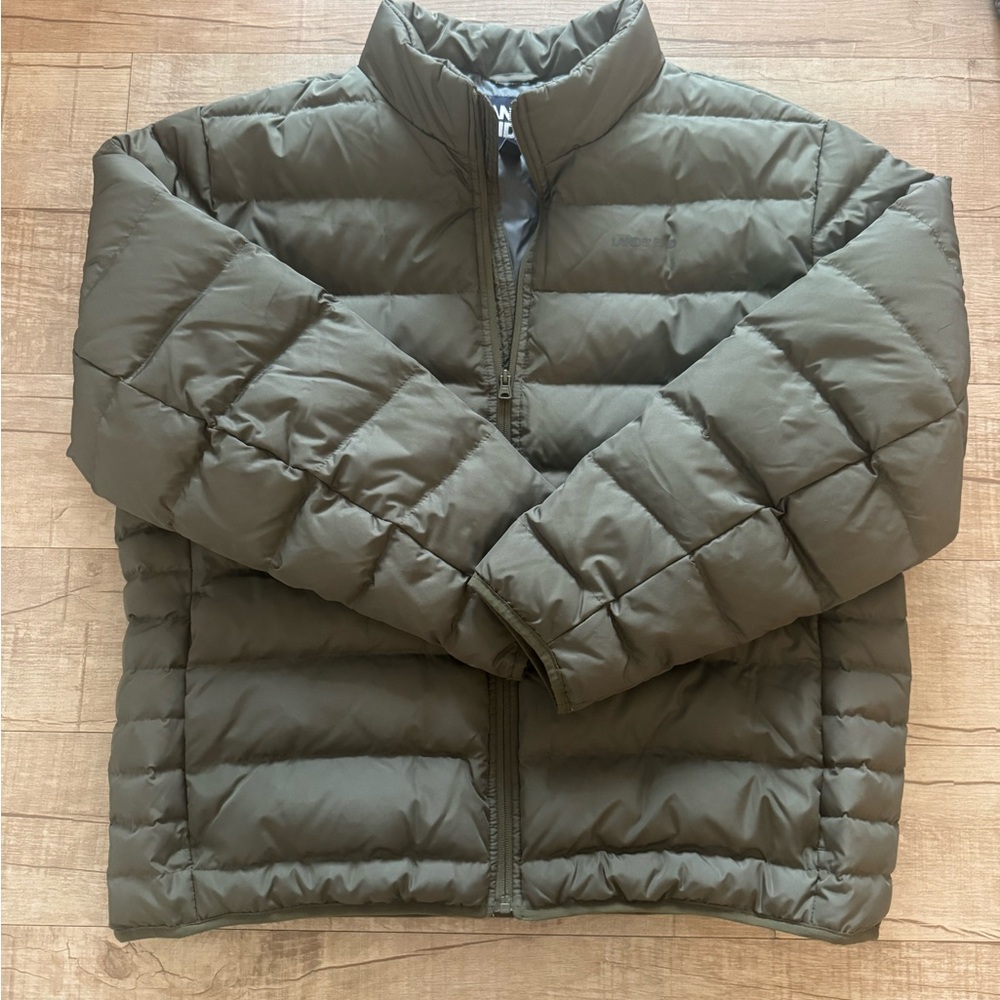 Lands End Puffer Jacket SZ XL